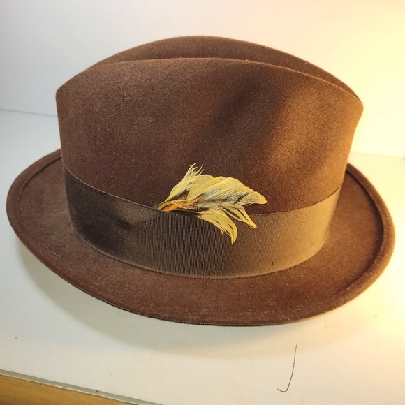 Vintage Mens Fedora Hat - Picture 3 of 6